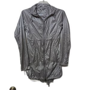 The North Face Nylon Shell Jacket Lightweight Size XS Women's Gray Base Layer
